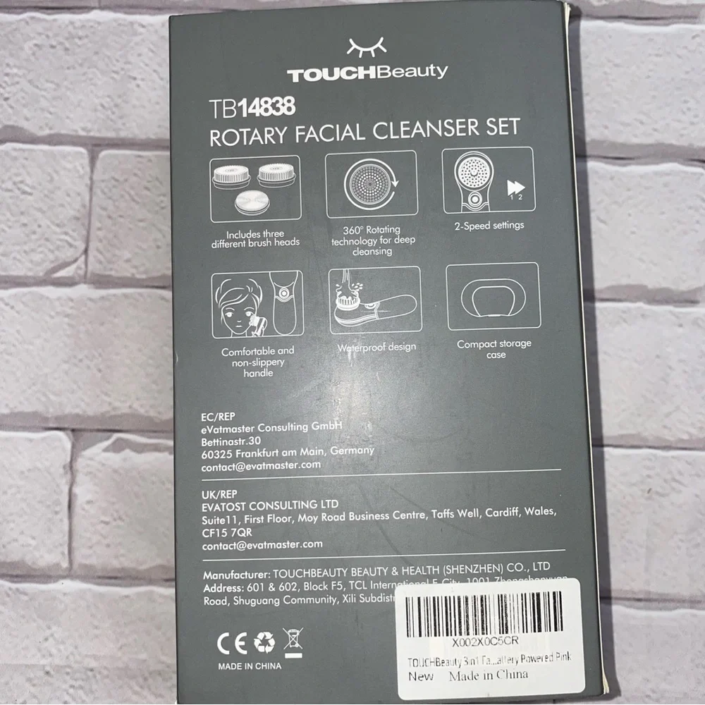 Facial cleansing spin brush NEW